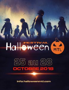 Halloween MTL première édition affiche poster