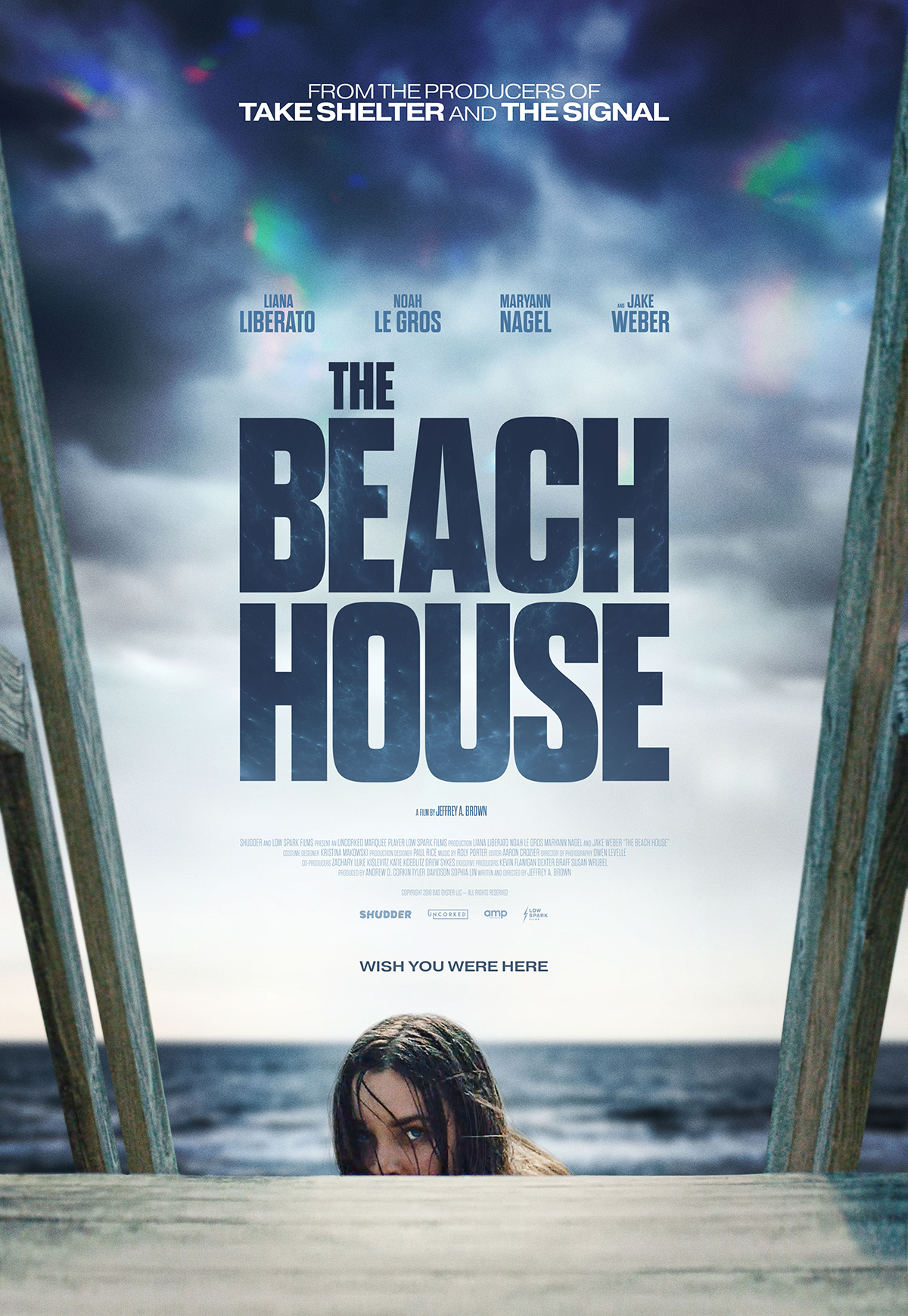 The beach house affiche film