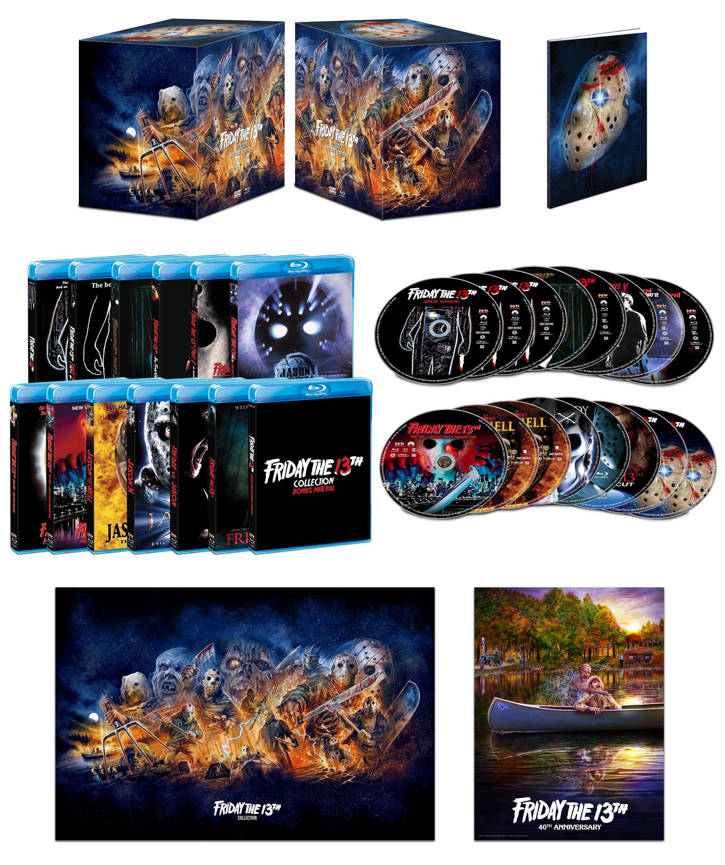 Friday the 13th Collection Deluxe Edition coffret