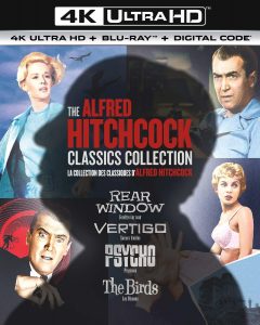 The Alfred Hitchcock Classics Collection 4K UltraHD 1954-1963 affiche film