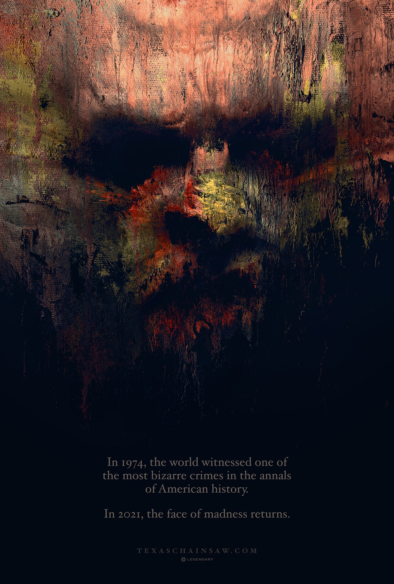 Texas Chainsaw Massacre 2021 affiche film