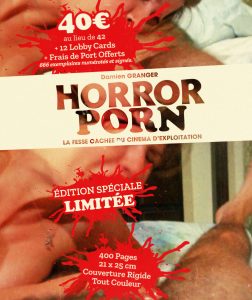 Horror Porn La fesse cachée du cinéma d'exploitation couverture livre
