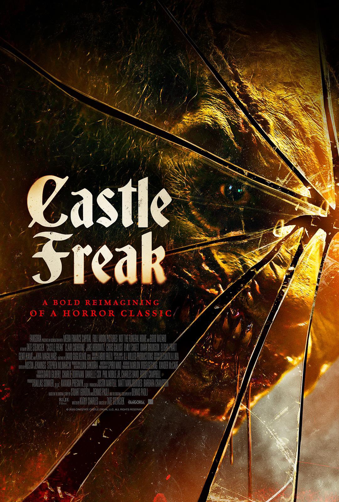 castle freak film 2020 Tate Steinsiek poster