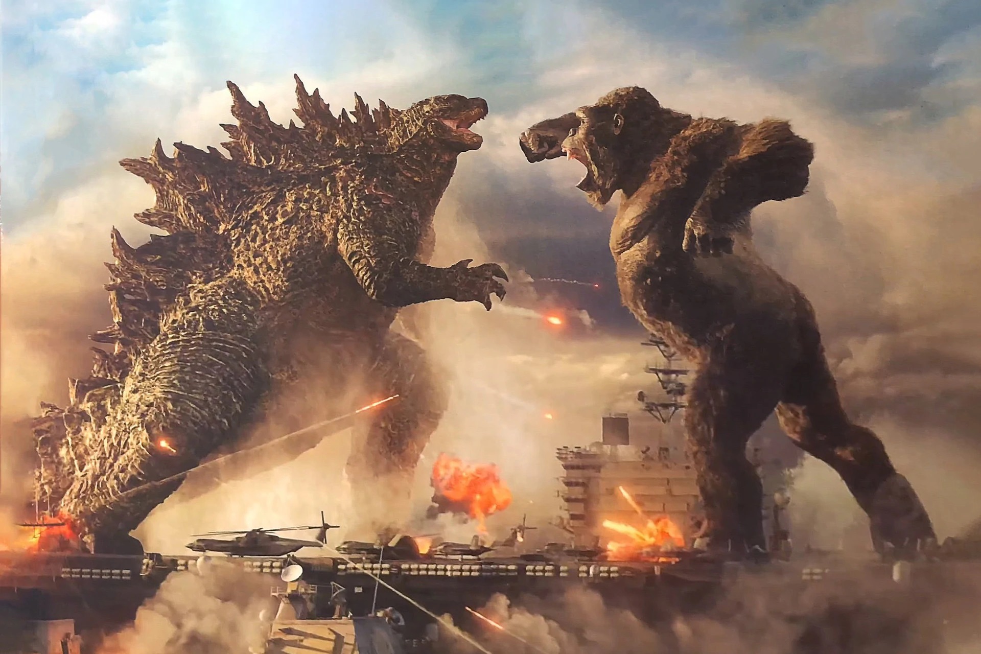 Godzilla vs Kong affiche film