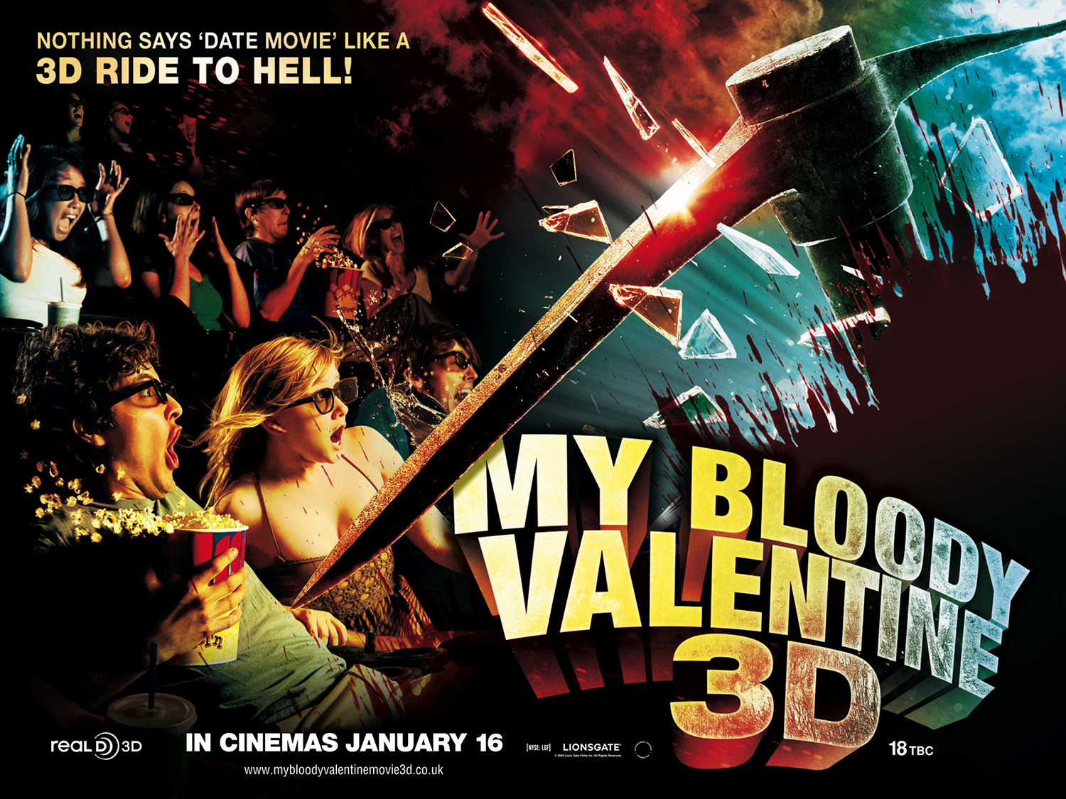 My Bloody Valentine film scène