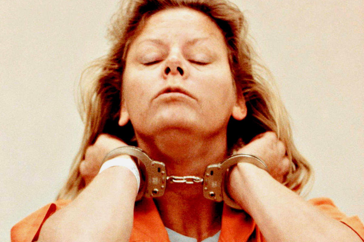 AILEEN: LIFE AND DEATH OF A SERIAL KILLER, Aileen Wuornos, 2003. (c) Lantern Lane/ Courtesy: Everett Collection. EDITORIAL USE