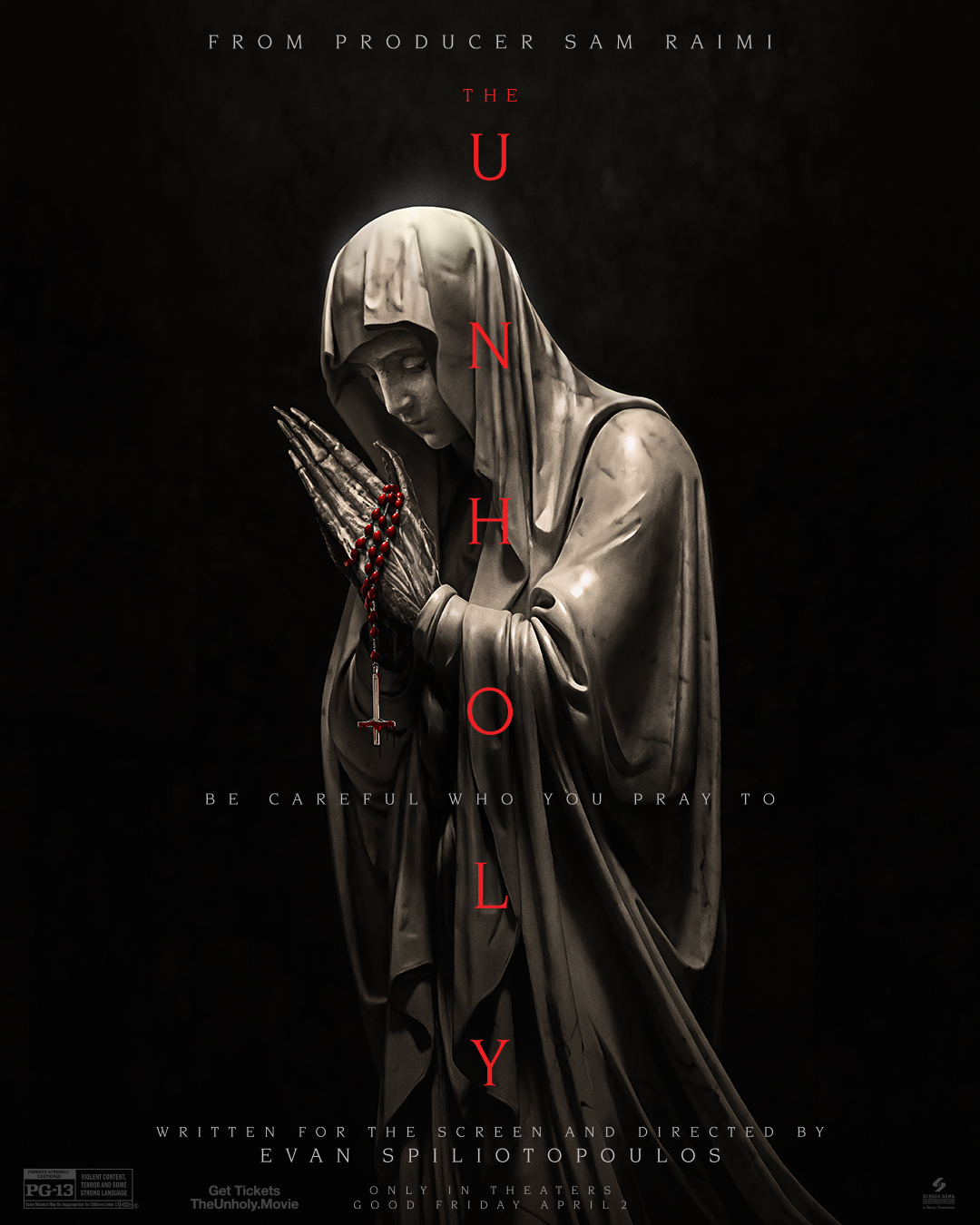The unholy affiche film