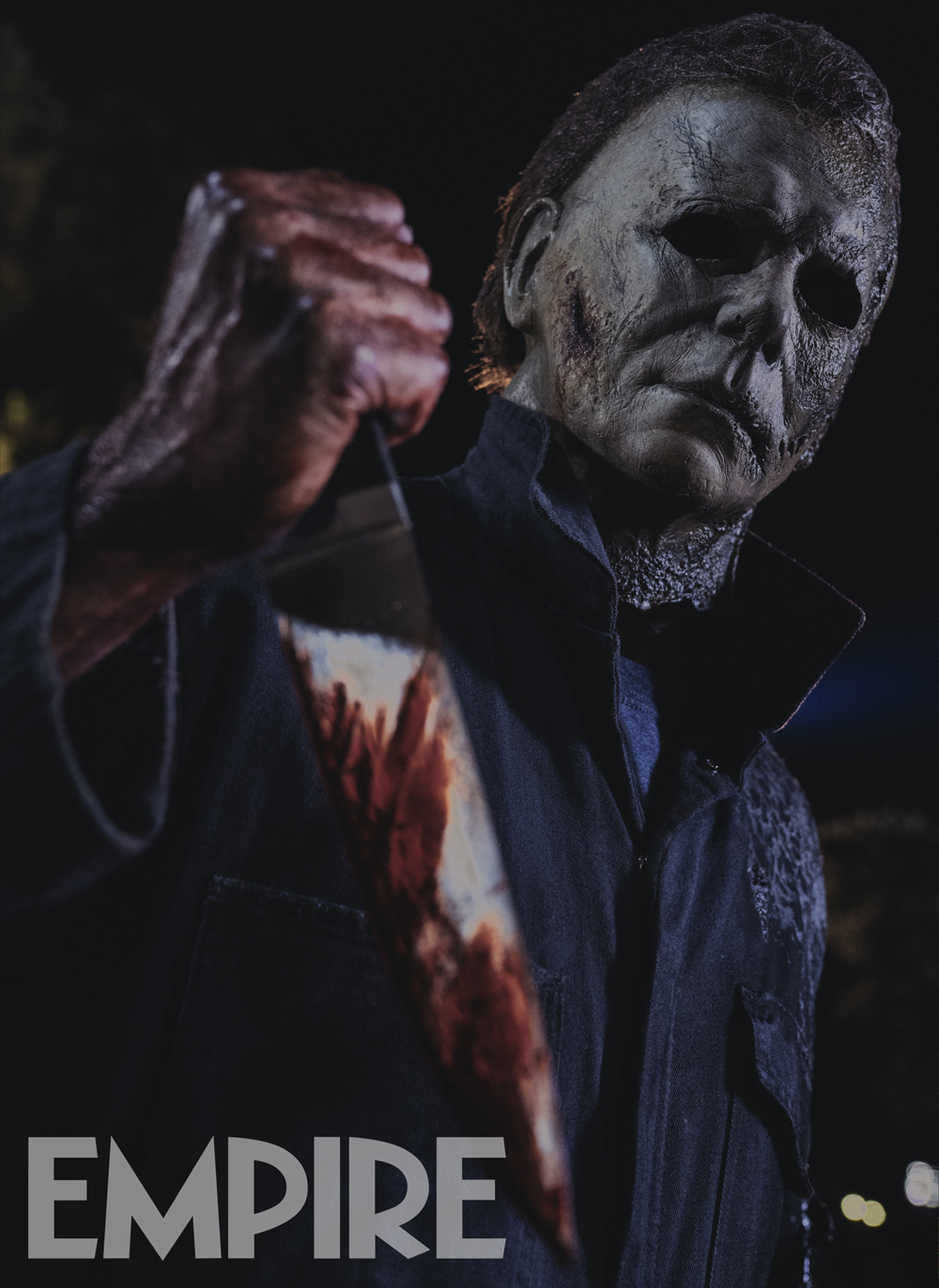 Michael Myers masque calciné Halloween Kills