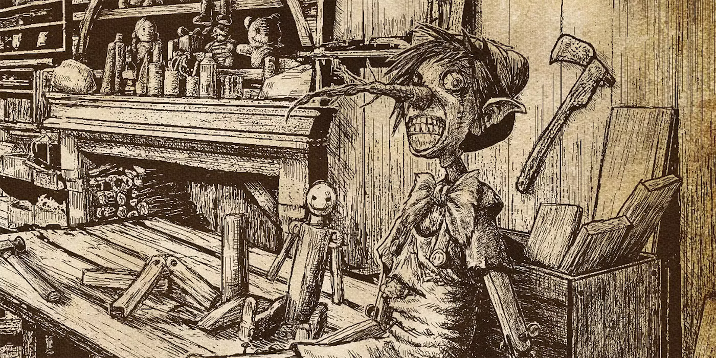 Winnie, Cendrillon et Mickey : 16 contes pour enfants envahissent le monde de l’horreur prochainement 6 pinocchio unstrung