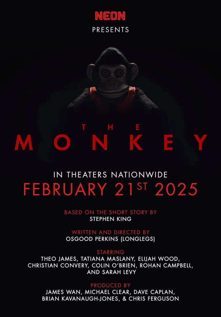 « The Monkey » : l'adaptation de Stephen King réalisée par Osgood Perkins arrive en février 2025 1 the monkey art