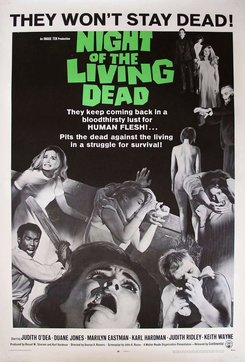 « 28 Days Later » : être ou ne pas être un zombie, telle est la question 1 Night of the Living Dead 1968 poster