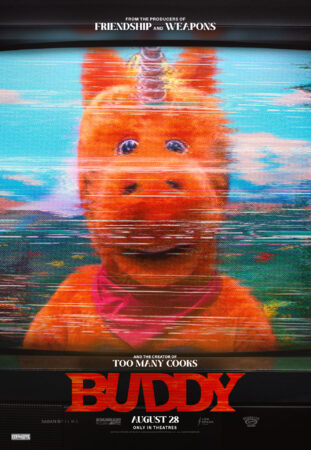 Le cauchemar viral de Buddy : une mascotte psychopathe infiltre YouTube avant sa sortie en salle 1 media publicwebassets MM Buddy Onesheet 7100cb8d 1b8a f111 ba61 0efdbb9167fd