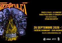 « FRIZZI 2 FULCI » : Courez la chance de gagner votre laissez-passer pour le concert immersif